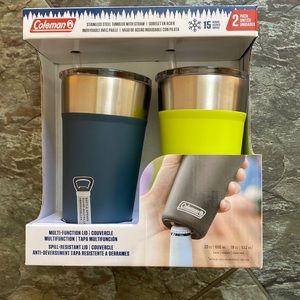 Stainless Steel tumblers with straw